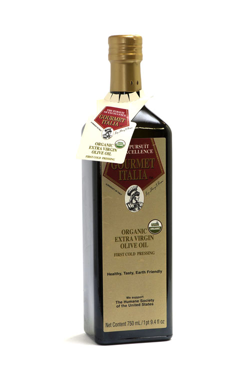 Organic Extra Virgin Olive Oil  - Gourmet Italia - Organic Extra Virgin Olive Oil 