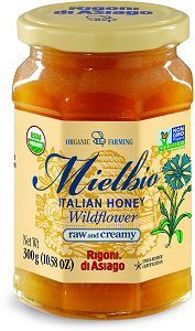 Organic Wildflower Raw & Creamy Honey 